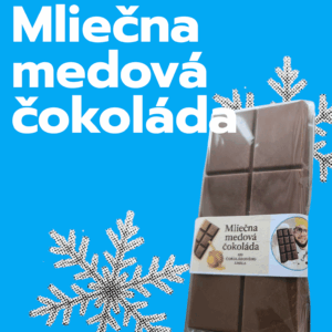 Mliečna medová čokoláda - 90g