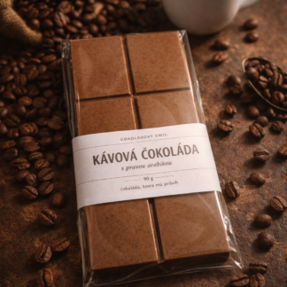 Kávová čokoláda s pravou arabikou - 90g